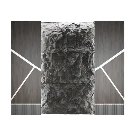 Wall rock panel n